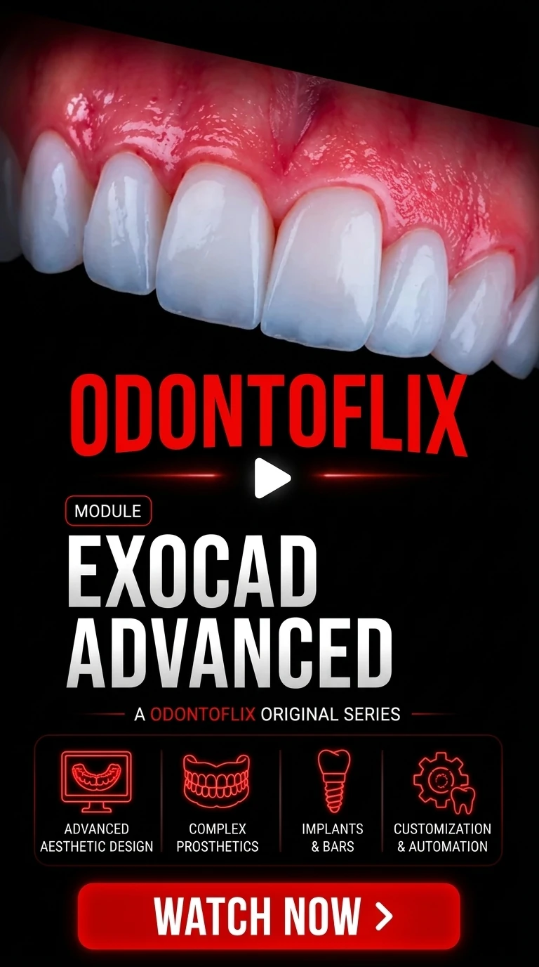 OdontoFlix Exocad course module 3 cover